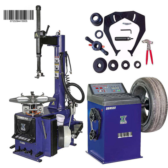 A+1.5 HP Tire Changer & Wheel Balancer Machine Combo 950 680. Shipping Included.